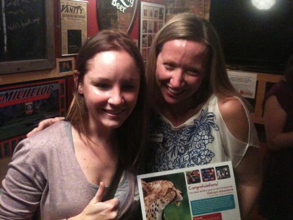 Meredith & Tammy at Toronto Travel Massive